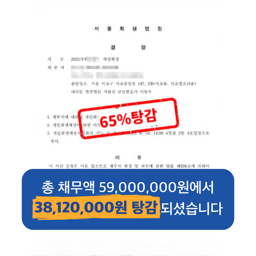 변제금 87만 원, 게임 과금 빚을 개인회생으로 청산한 30대 직장인 후기