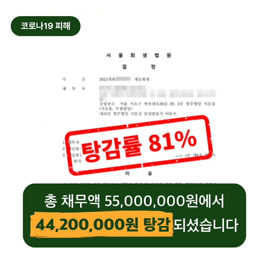 새출발기금대신 개인회생 선택한 자영업자 개시결정문 0.png